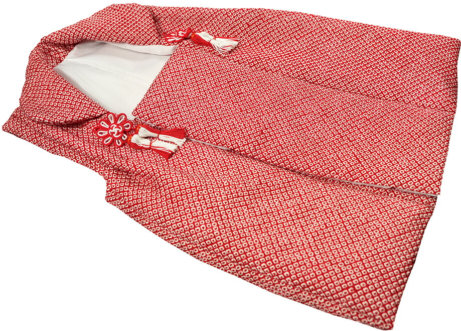 楽天市場】七五三 3歳 女の子 正絹 ピンク 被布コート 絞り 新品ht337