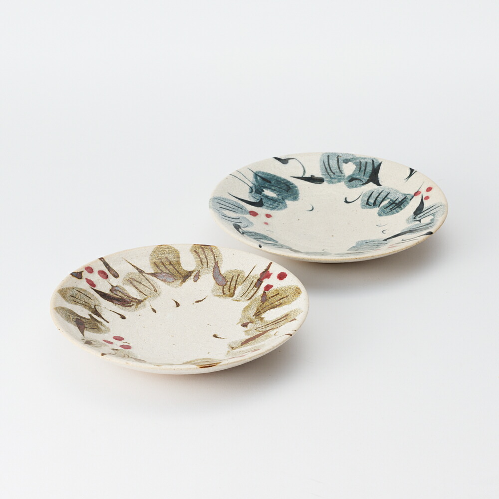 楽天市場】AKOMEYA TOKYO/ 兵山窯 5寸皿 かいらぎ山帰来 （呉須/錆