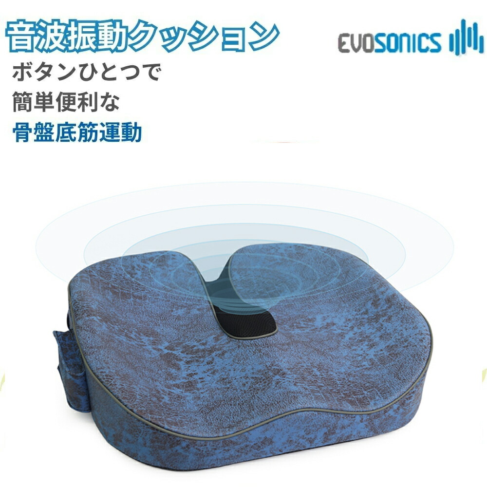 evosonics cushion サウンドウェーブ SOUND WAVE dr spa ドクタースパプロ 音波振りまわす エボソニック音波振りまわす機関 筋力 延性のある性 腕力ほぐし 尿目こぼし 形づくる 手道具 骨盤帯底筋 鍛える グッズ 座布団 更生させる 骨濃さ