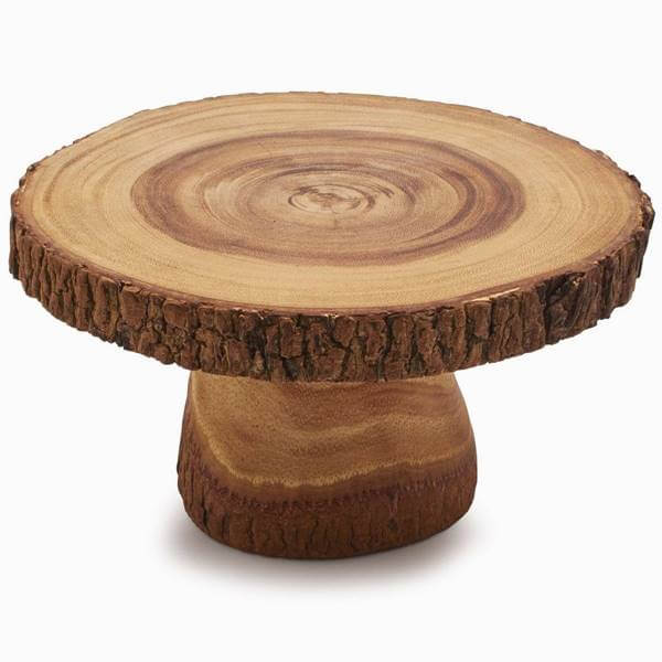 木材 ビバレッジディスペンサー 照明ランプ Wood Slice Beverage Stand 木の台
