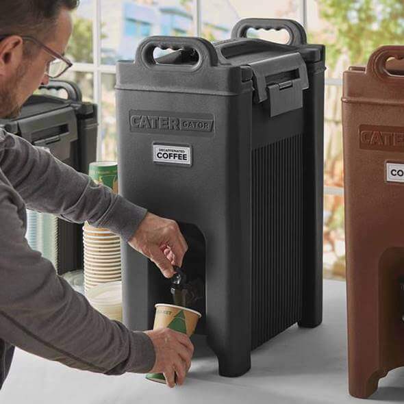 水もの水サーヴァー ドリンクディスペンサー ビバレッジディスペンサー 水ものジャー ドリンク赤ちょうちん 約18L ケイターゲイター 黒いこと CaterGator Beverage Dispenser