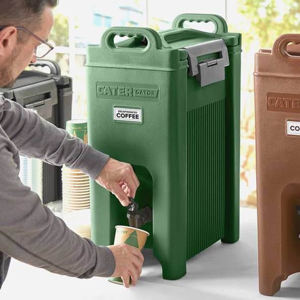 水もの水サーヴァー ドリンクディスペンサー ビバレッジディスペンサー 水ものジャー ドリンク赤ちょうちん 約18L ケイターゲイター 緑であること CaterGator Beverage Dispenser
