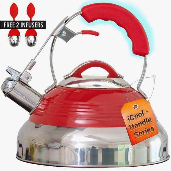 楽天市場】Circulon サーキュロン 2.2リットル笛吹ティーケトル