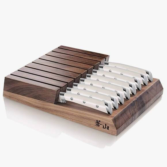 ステーキナイフセット キッチンナイフセット 8点セット 肉切 Cangshan S1 シリーズ German Steel Forged 8-Piece Steak Knife Set｜akt8 店