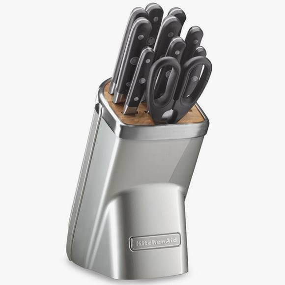 【楽天市場】キッチンエイド キッチンナイフ11点セット スタンド付 包丁セット 刃物 パール KitchenAid Knife Set Sugar Pearl キッチンハサミ シェフナイフ