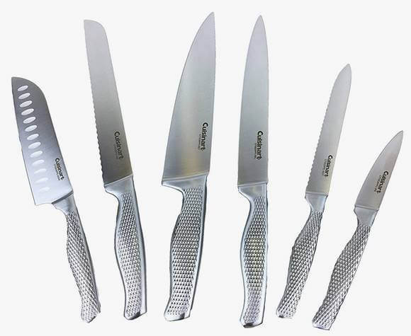 クイジナート キッチンナイフ12点セット 包丁セット 刃物 クラシックナイフ カバー付 Cuisinart Classic Impressions German Knife Set シェフナイフ｜akt8 店 12,324円