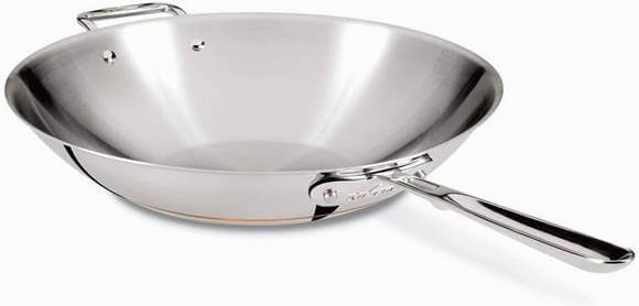 オールクラッド 炒め物 フライパン 約35珊 All-Clad Stir-Fry Pan 14inch