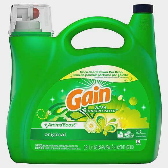 ゲイン 液体洗濯洗剤 大きいサイズ オリジナル 200オンス 146ロード Gain 35033