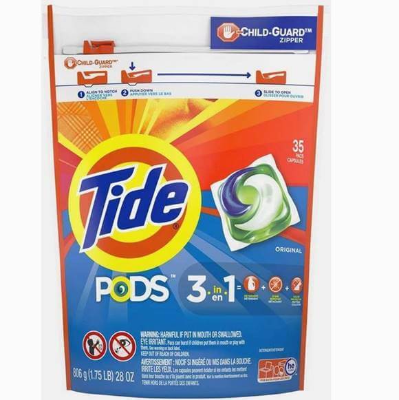 洗濯洗剤 TidePods 4-in-1Downy 
BounceDryerSheets Tide Pods with Downy, Detergent, Scent April Fresh Count 104
