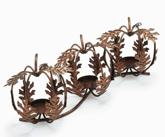 アイロン パンプキン キャンドルフォルダー ろうそく入れ Iron Pumpkin Candle Holder ハロウィン