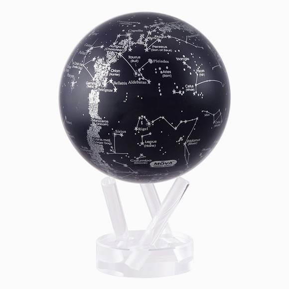 星辰球儀 光で回る星辰球儀 ムーバグローブ 星辰軍用地図 全ての存在 星球 Mova Constellations Globe ミニ球 アンティーク 癒される球 知育手あそび