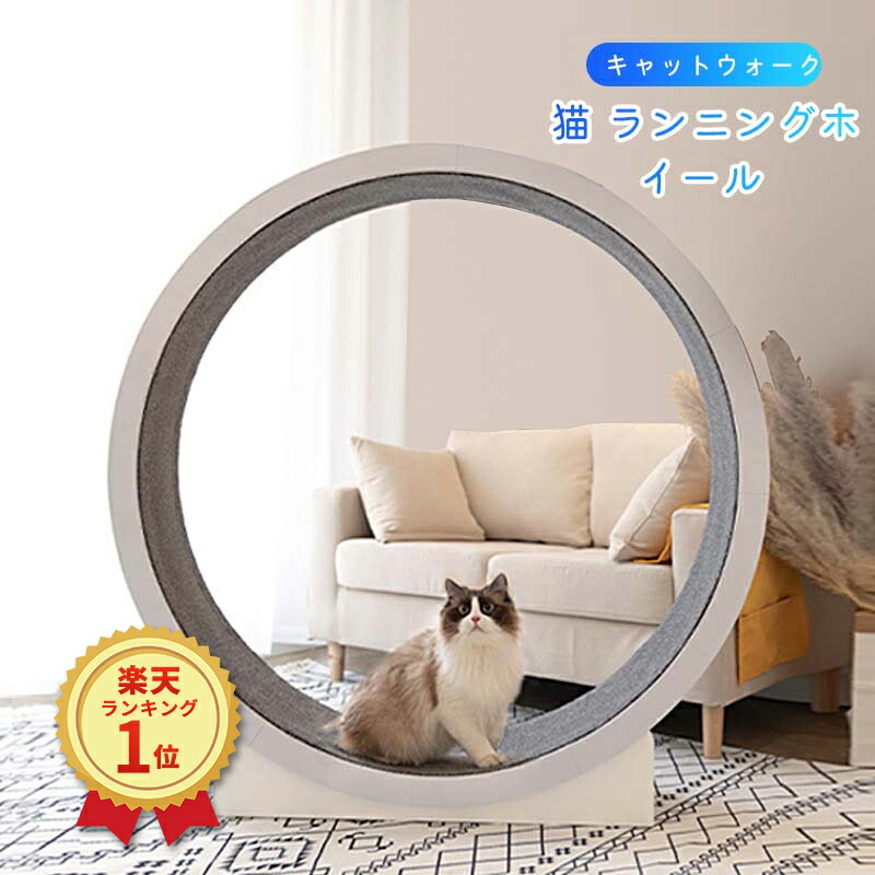 楽天市場】キャットホイール 猫専用ルームランナー 猫用回し車
