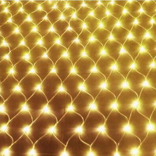 LEDイルミネーションライト ネットライト 3m*2m 5本セット  インテリアライト クリスマス飾り  防水  屋外対応  8つ点灯パターン
