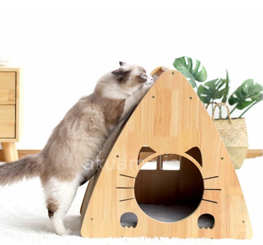 愛玩動物棲み家 臥榻 猫装置 命のせんたく 猫装置 爪とぎ 猫 つめとぎ ねこ  爪とぎ 爪磨き 爪みがき  運動すること不完全さ持ちなおす 剪断応力差し止める 調度品傷押しとどめる 猫手あそび 愛玩動物装置