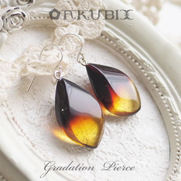 楽天市場】【バルト海の琥珀】K18Goldオレンジゴールドアンバー