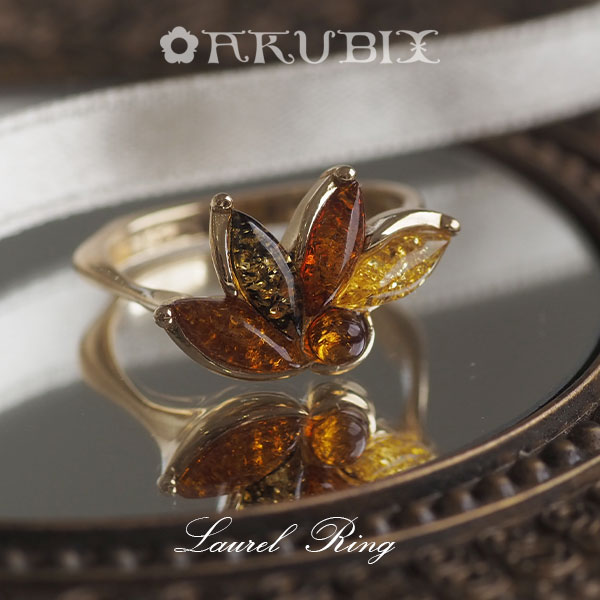 楽天市場】【バルト海の琥珀】シルバーリング ハンドメイド【送料無料