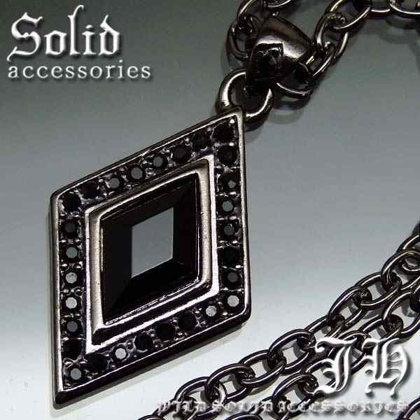 楽天市場】n715 送料無料 大粒カット 蔦柄 八角形台座topネックレス