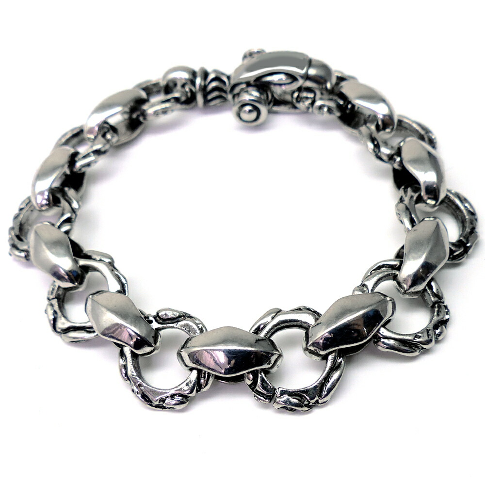 【KarenSilver】チャームブレスレット ビーズ シルバー925 B7 楽天市場】カレンシルバー メンズ シルバー SB select【シルバー