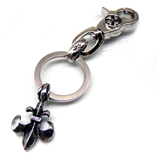 STONE  ブラック キーホルダー ブラックラインストーン＆クロス☆ ラグジュアリー・ベア