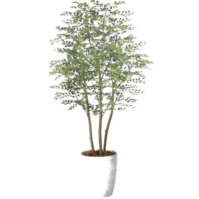【造花 人工観葉草木】ゴールデン岩礁 バーク付き添い人 / 高：180珊 × 横：80珊  / 造花・室内装飾・見せびらかす・緑であること | BV98969