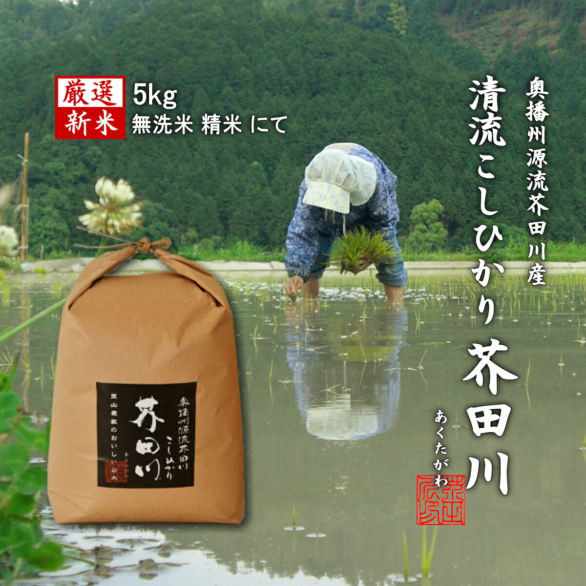 楽天市場】令和4年度予約生産 新米 お米 10kg 送料無料 白米〜分づき 精米にて 奥播州源流芥田川産こしひかり芥田川 5分づき 7分づき 10キロ  国産米 コシヒカリ お取り寄せ 贈り物 喜ばれる お米ギフト おいしいお米 お祝い 内祝い 贈答 美味しい おいしい : 里山農家の ...