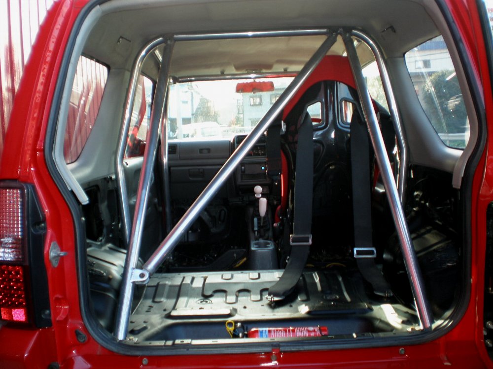 楽天市場】ジムニーJB23 ロールバー6P 送料無料 : ジムニー