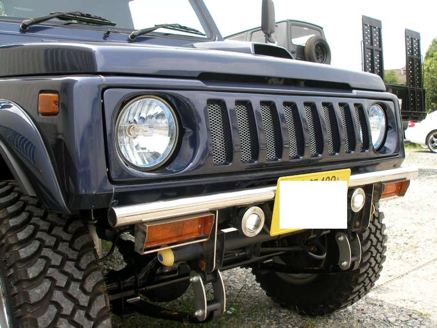 楽天市場】FARM ABS製ビンテージグリル 未塗装 JA11 JB31 : モーター