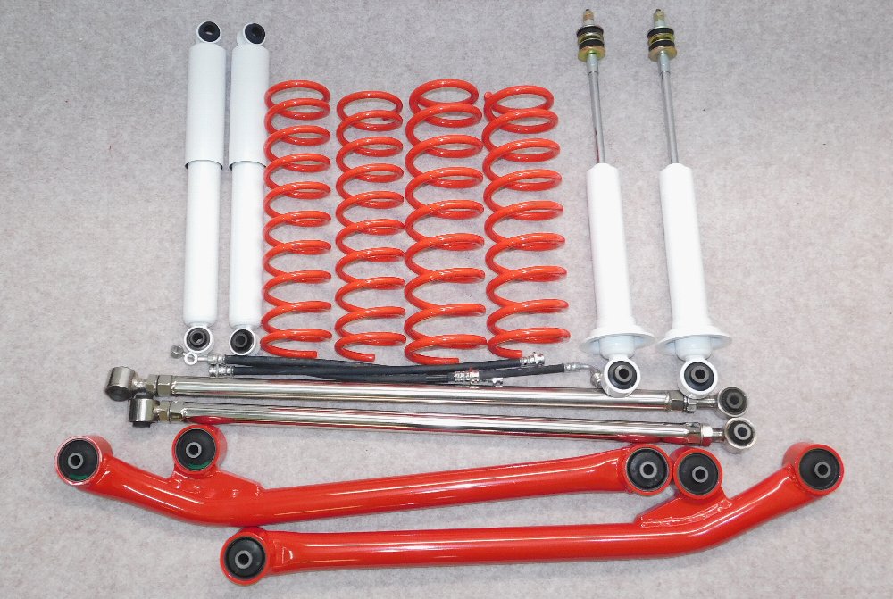 あー　ja22 4インチリフトアップキット　ジムニー ジムニー(JA22)アルマージ4インチリフトアップキットを取り付け