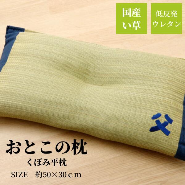 楽天市場】【メーカー直送品】おとこの枕 ハイパー くぼみ平枕 43×63