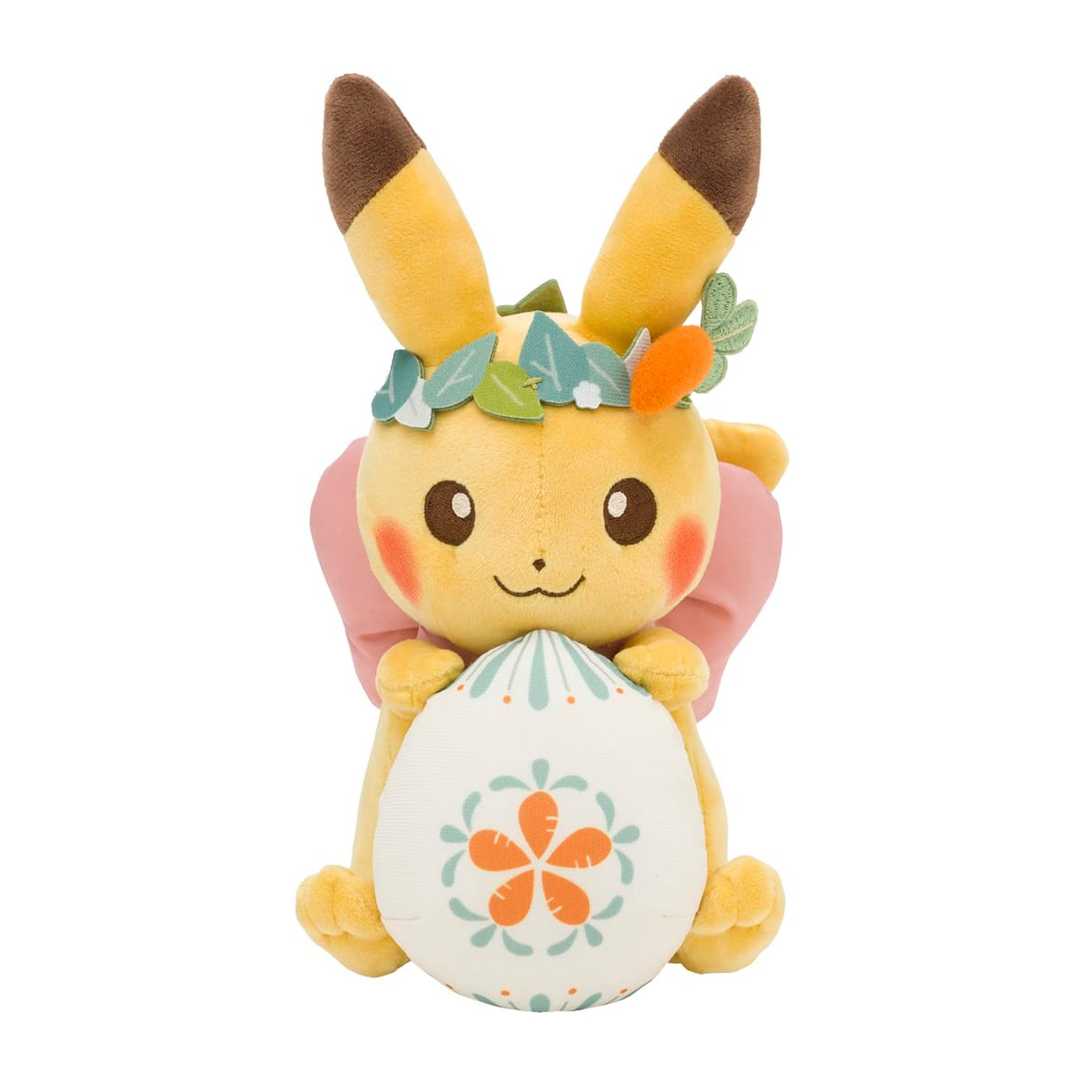ポケモンセンターオリジナル ぬいぐるみ ピカチュウ Pikachu\u0027s Easter Egg Hunt 21.5×13×14(H×W×D:糎)