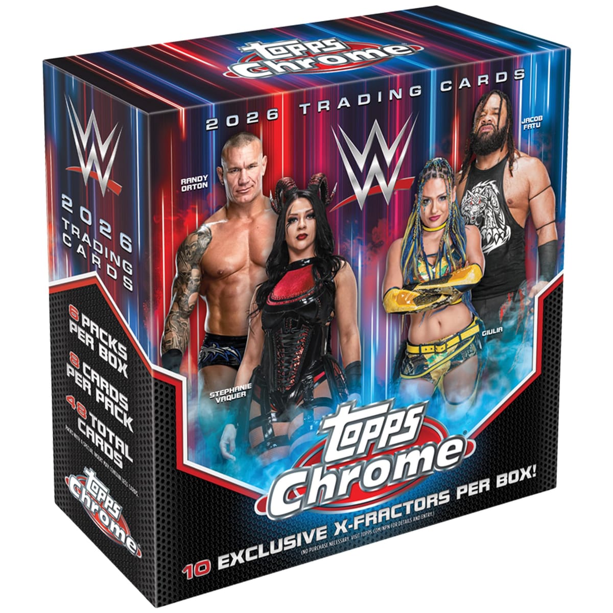 2026 Topps Chrome WWE - ファクトリーシール - メガボックス|ALTAS