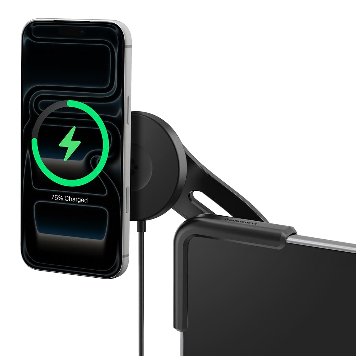 Spigen Taplock Magsafe。 スマートフォン・タブレット-バッテリー・充電器-ワイヤレス充電器
