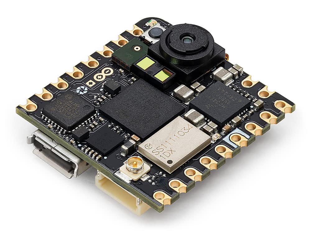 Arduino Nicla Vision [ABX00051] - コンパクトビジョンAIボード 5MPカメラ付き エッジAI処理、IoT & 機械学習アプリケーション用の統合接続。