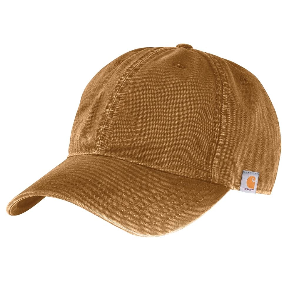 (カーハート)CARHARTT カーハート CARHARTT コットン キャンバス キャップ カーハートブラウン（ベージュ） FREE 約56.5-60.5cm（サイズ調整可能）｜ALTAS