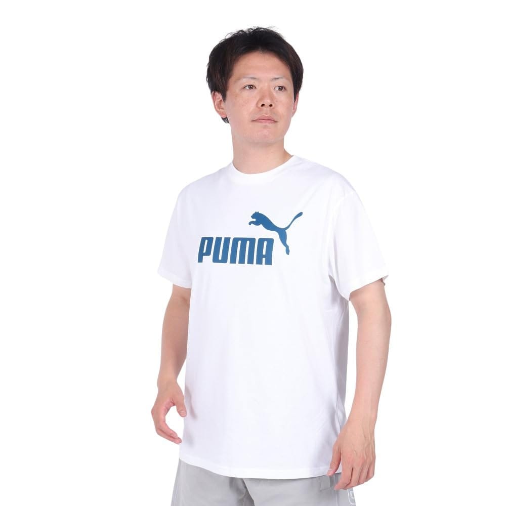 PUMA カジュアル TシャツESS+ MX NO1 ロゴ リラックス SS Tシャツ 680695メンズ