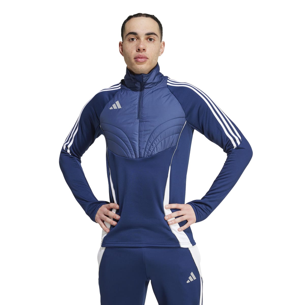 adidas(アディダス) ジャージトップティロ24 ウィンタライズドトップ JTQ63 ジップ ジャケット カジュアル ライフスタイルメンズ
