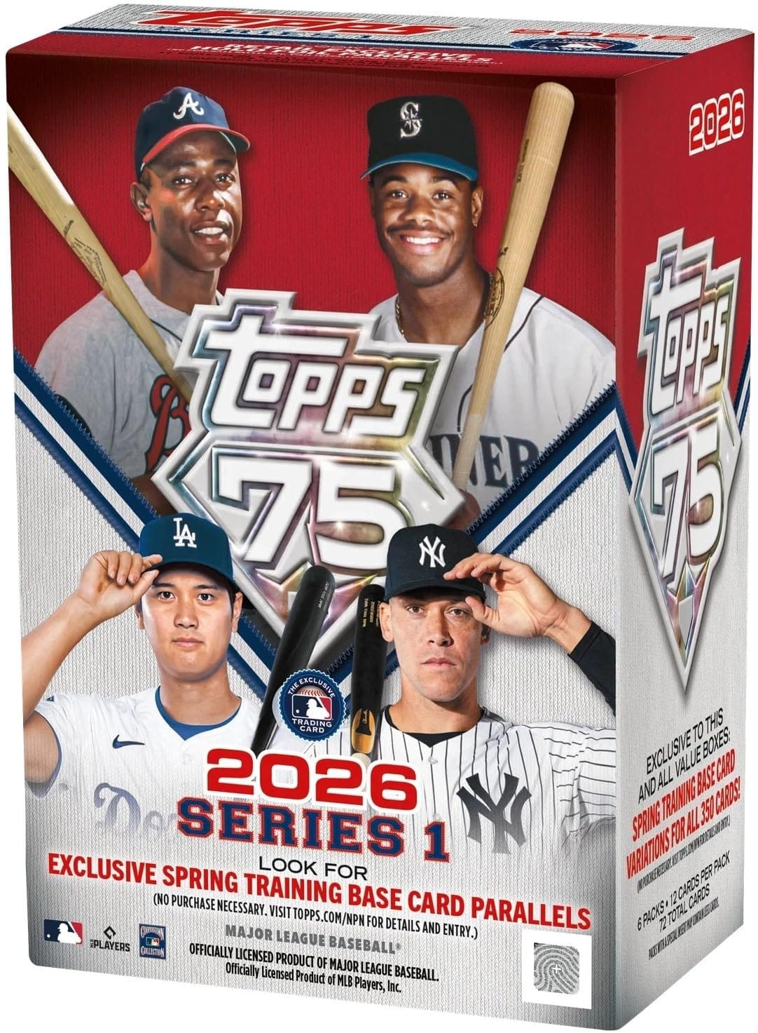 MLB 2026 TOPPS SERIES 1 BASEBALL VALUE BOX 7,622円