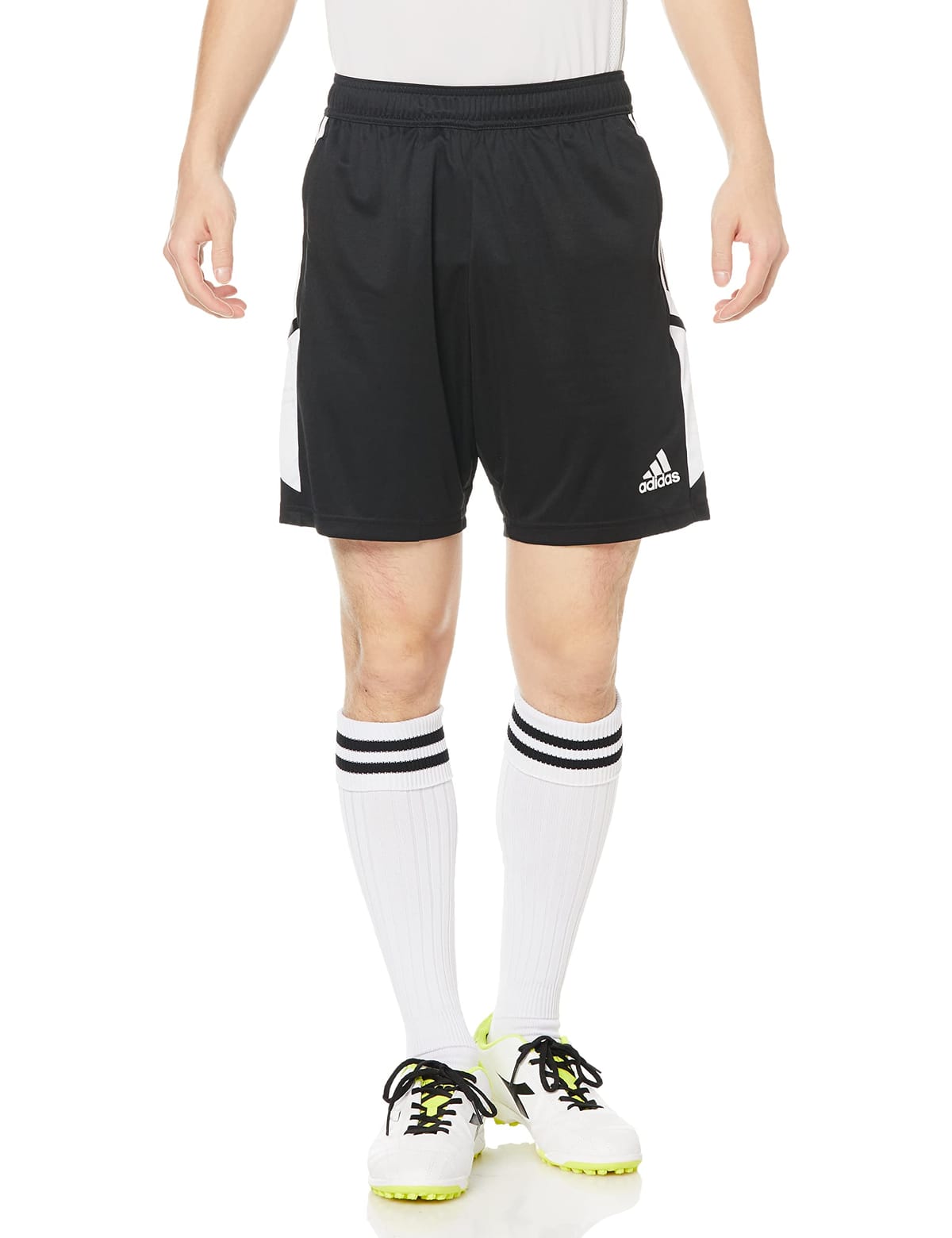 [アディダス] サッカー ショートパンツ コンディボ 22 トレーニングショーツ KMF93 メンズ ブラック/ホワイト(H21259) J/S