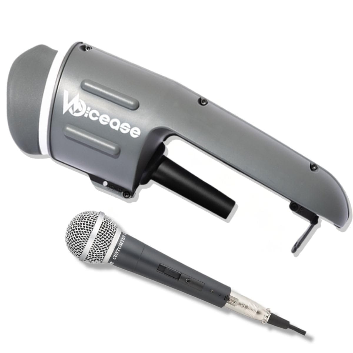 【ダイナミックマイク付】Voicease ヴォイシーズ 片手で持てる防音室 カラオケ 防音 自宅 家 防音グッズ 配信 歌 ボイトレ|ALTAS