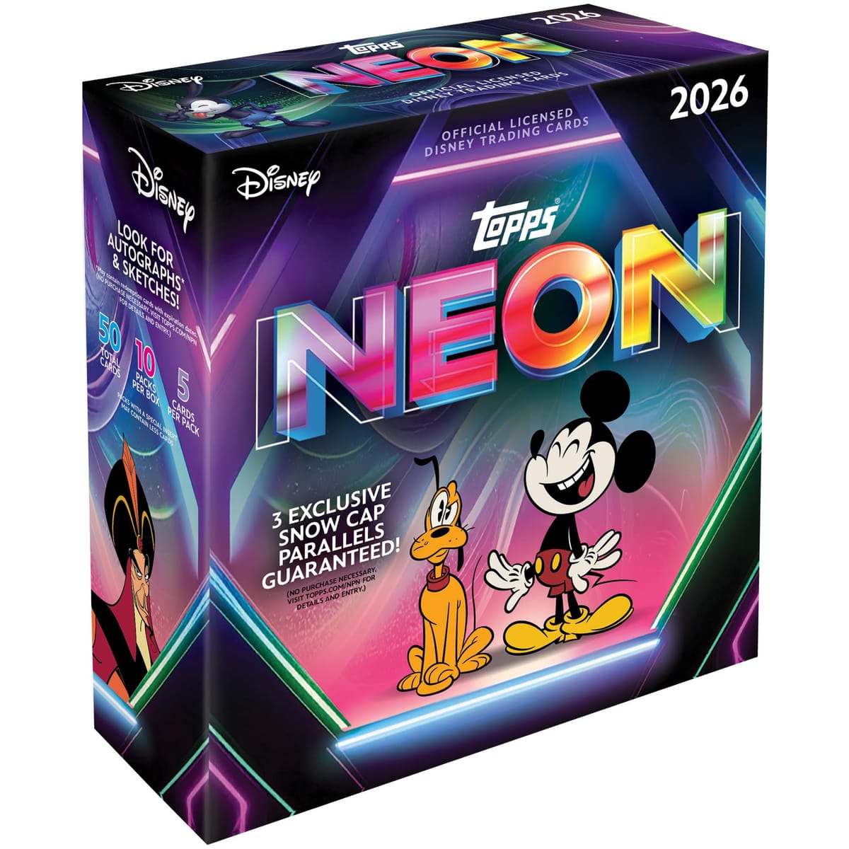 2026 Topps ディズニー ネオン - ファクトリーシール - メガボックス。｜ALTAS