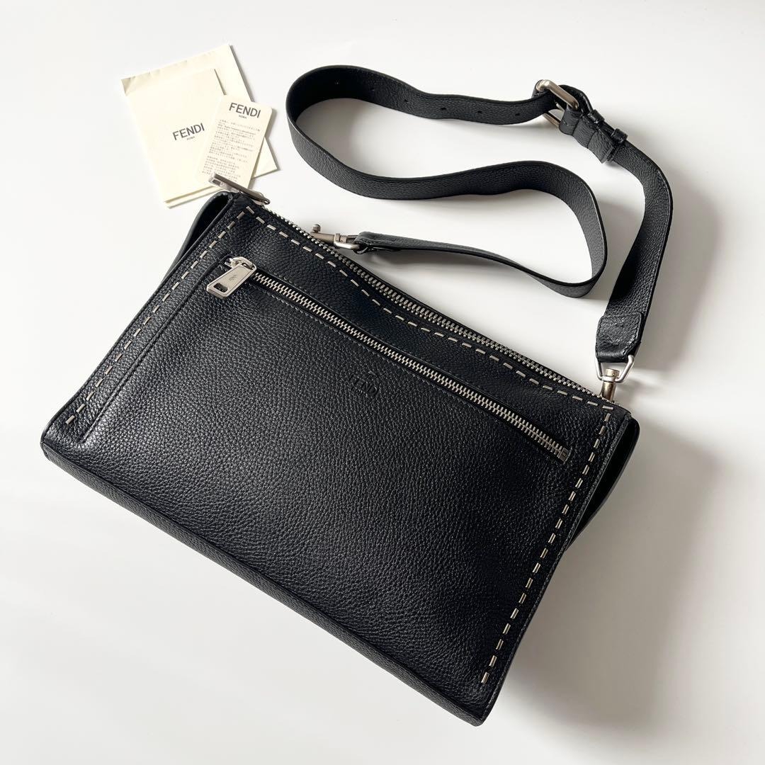 楽天市場】【バッグ】FENDI フェンディ セレリア ズッカ レザー