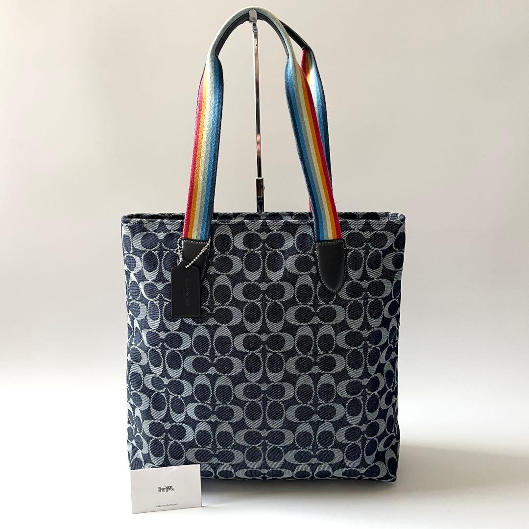 楽天市場】【COACH】コーチ パッチワーク シグネチャー トートバッグ