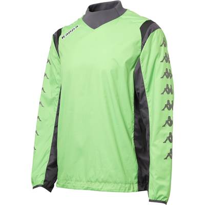 kappa カッパ ウィンドウェア ウィンドジャケット ピステ KF552WT13 グリーン サッカー フットサル Lサイズ 【harusport_d19】 　プレゼント　ギフト