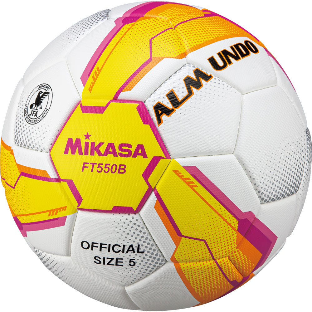 ミカサ Mikasa サッカー5号貼り大学試合球黄 ピンクft550b Yp Jufa Mg Ft550bypju ボール サッカー Gamerzos Com