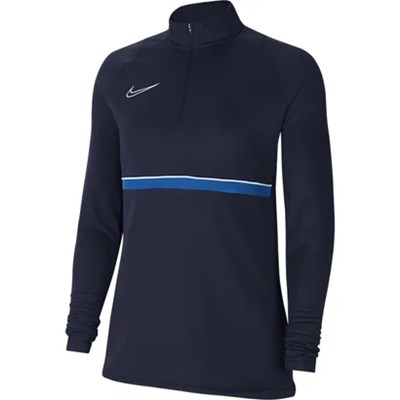 大注目 ウィメンズ Nike ナイキ Cv2653 アカデミー21 ロングスリーブ ドリルトップ 長袖 ジャージ ハーフジップ サッカー 移動着 おしゃれ フットボール レディース 女の子 女子サッカー 高校サッカー 紺 ネイビー スウォッシュロゴ Dagosanitarios Com Ar