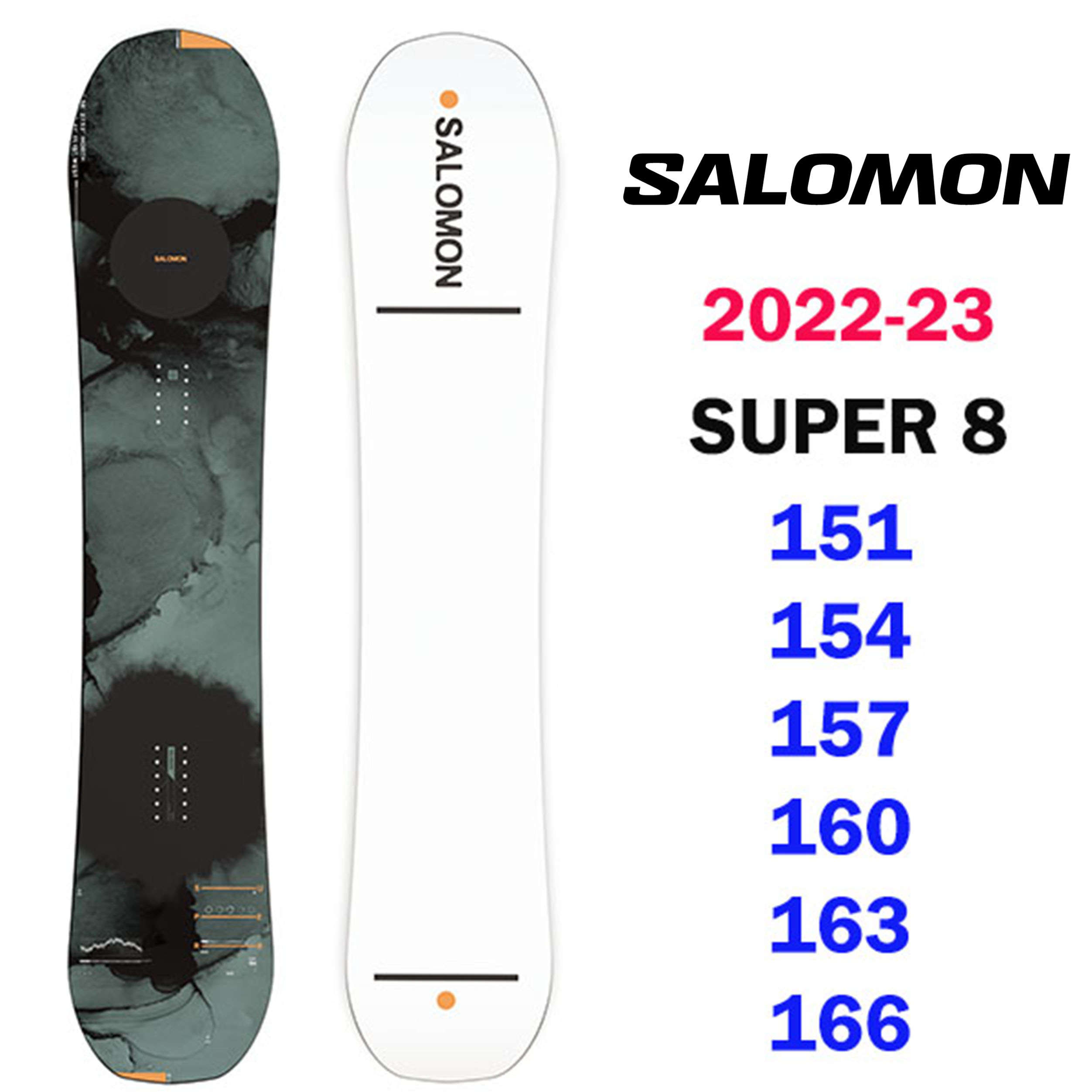 サロモン Super8 154 SALOMON スノーボード-