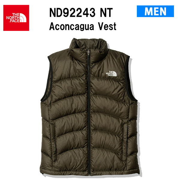 待望☆】 22fw ノースフェイス アコンカグアベスト メンズ Aconcagua