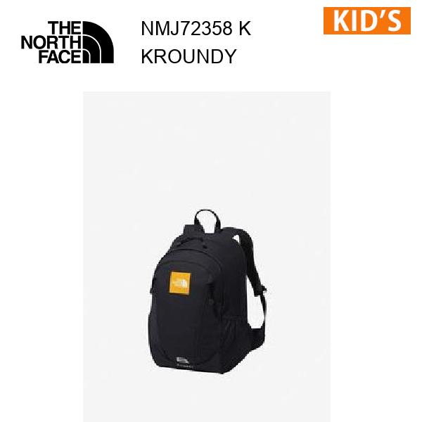 25fw ザ・ノース・フェイス ラウンディ キッズ  NMJ72358  色つや K THE NORTH FACE 置き目品