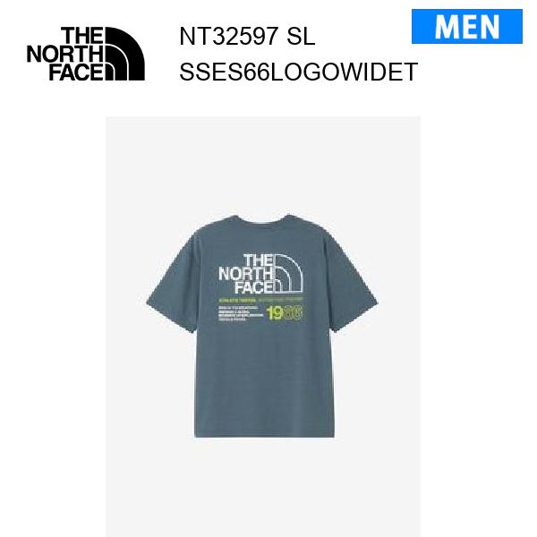 【メール便】26ss ザ・ノース・フェイス ショートスリーブES66ロゴワイドティー メンズ nt32597 カラー sl THE NORTH FACE 正規品