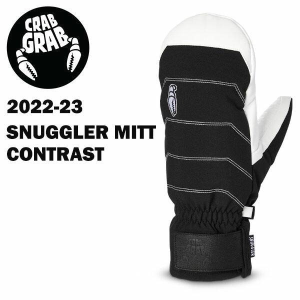 型挙げ句の果て 2022-23 2023青写真  CRABGRAB 野球クラブグローヴ SNUGGLER MITT 色合いContrast  スノーボード グローヴ 置き目品